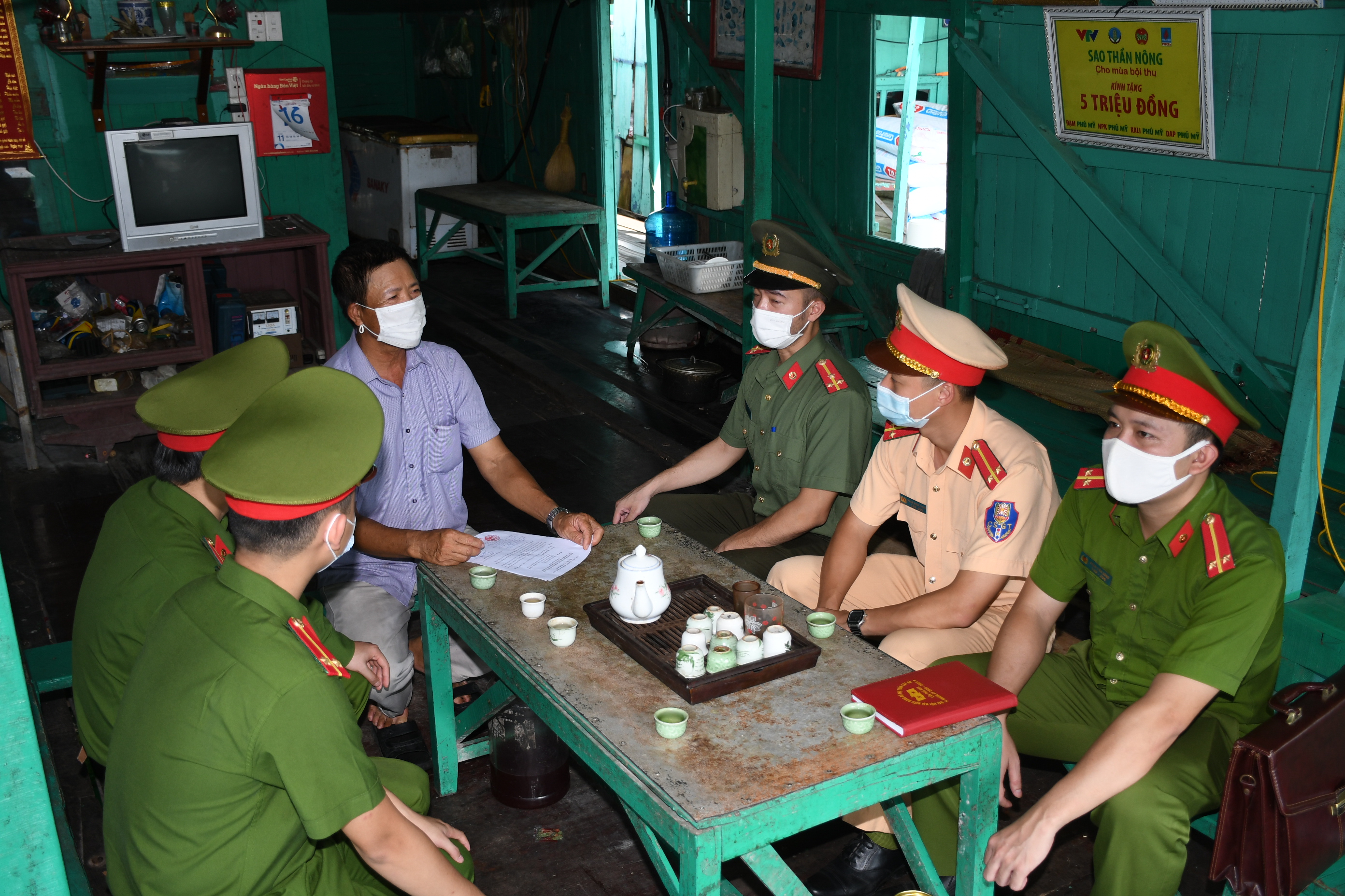 Ông Nguyễn Văn Vẻ ở huyện Cát Hải gửi thư cảm ơn